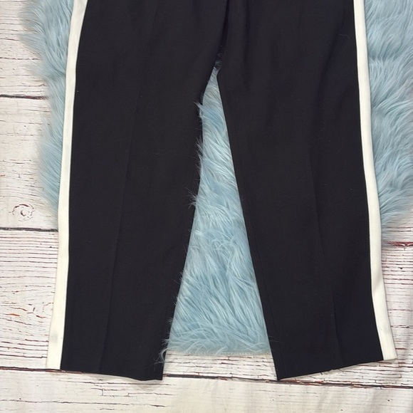 Aritzia Babaton Conan Crop Pants Black White sz 2 - Picture 5 of 9